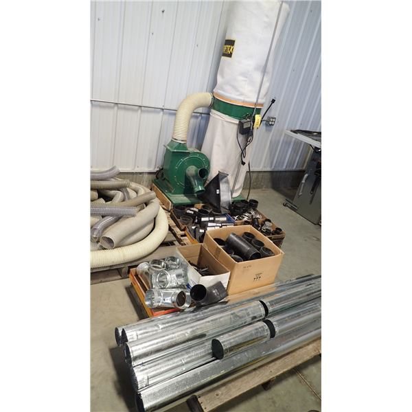 ALBERTA LIQUIDATORS DUST COLLECTION SYSTEM C/W REMOTE CONTROL