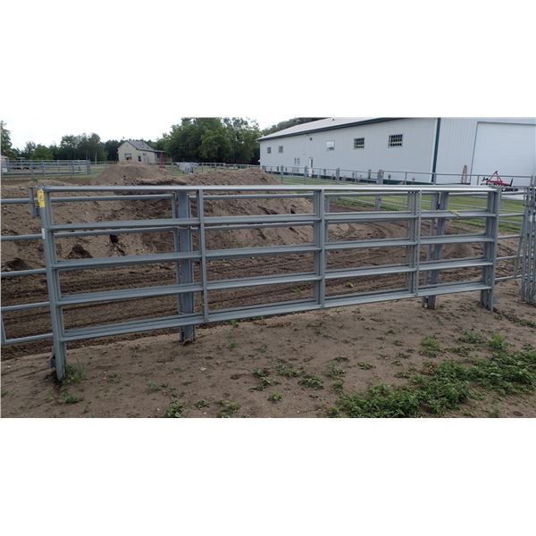 5 - 2W LIVESTOCK 16' DIAMOND RANCH-LIGHT DUTY PANELS, UNIT # 3395,  (PER PANEL TIMES 5)