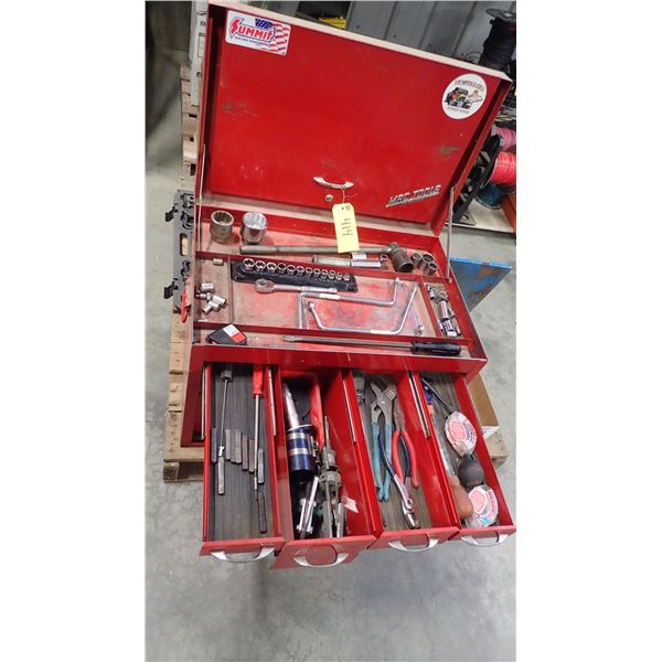 12DRAWER MECHANICS TOOL CHEST WITH ASSORTED TOOLS