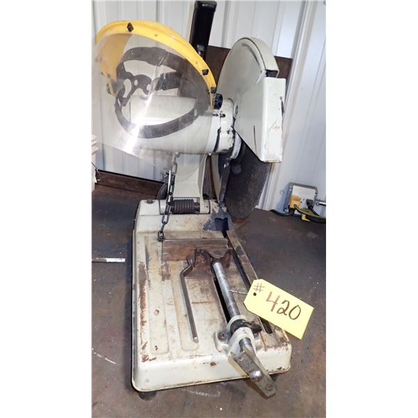 MAKITA CUT OFF SAW WITH FACE SHIELD