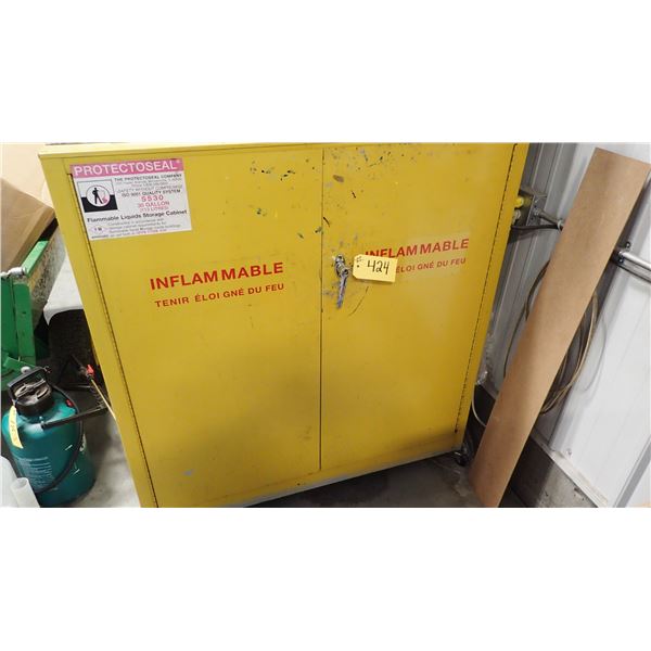 FLAMMABLES CABINET