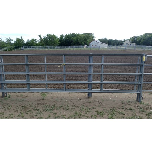 5 - 2W LIVESTOCK 16' DIAMOND RANCH-LIGHT DUTY PANELS, UNIT # 3395, (PER PANEL TIMES 5)