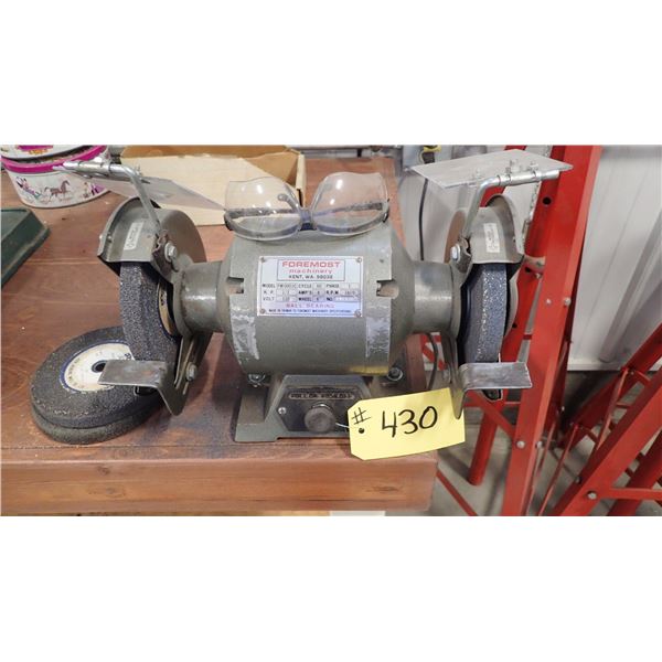 FOREMOST BENCH GRINDER