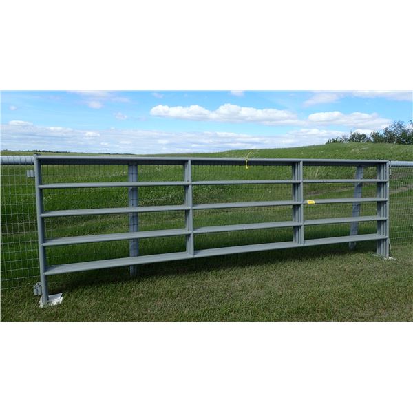 5 - 2W LIVESTOCK 16' LEMSCO-MEDIUM DUTY PANELS, UNIT # 3396, (PER PANEL TIMES 5)