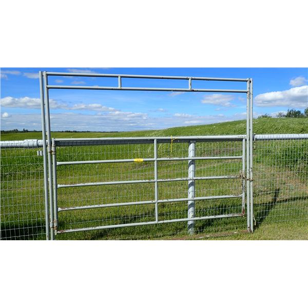 2W LIVESTOCK 10' LEMSCO-MEDIUM DUTY HIGH POLE GATE, UNIT # 3080,