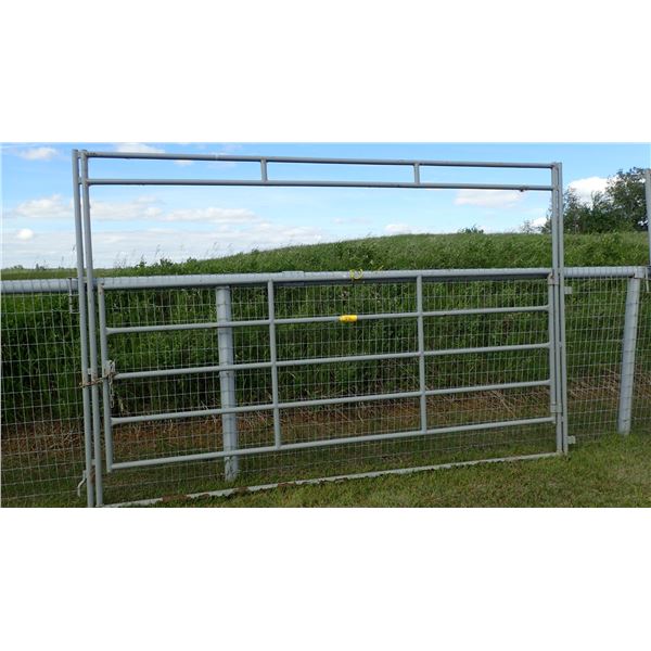 2W LIVESTOCK 12' LEMSCO-MEDIUM DUTY HIGH POLE GATE, UNIT # 3081,