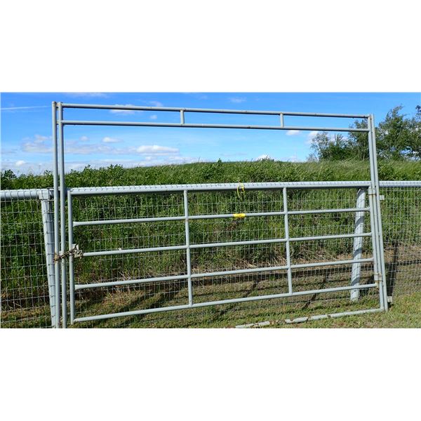 2W LIVESTOCK 12' LEMSCO-MEDIUM DUTY HIGH POLE GATE, UNIT # 3081,