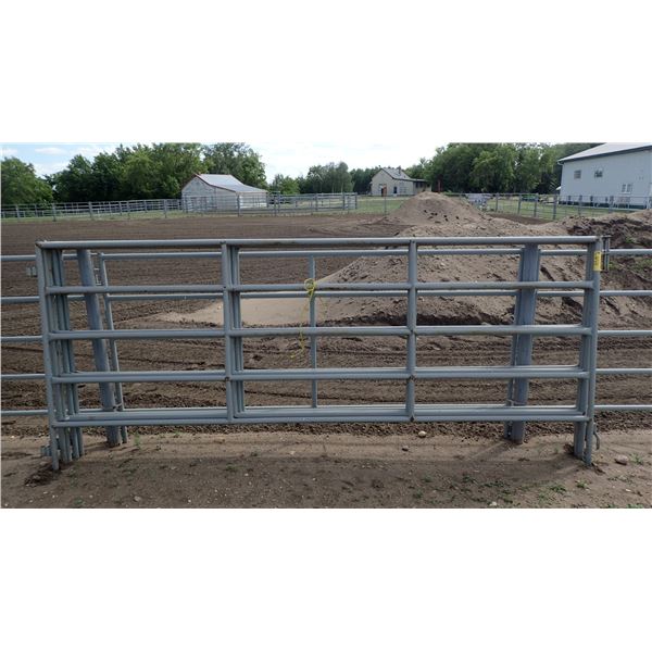 5 - 2W LIVESTOCK 12' LEMSCO-MEDIUM DUTY PANELS, UNIT # 3075, (PER PANEL TIMES 5)