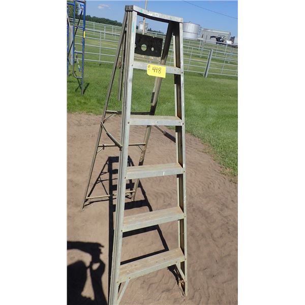 6’ ALUMINUM LIGHT DUTY STEP LADDER
