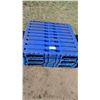 Image 1 : 3 PLASTIC PALLETS (APPROXIMATELY 48" X 48")