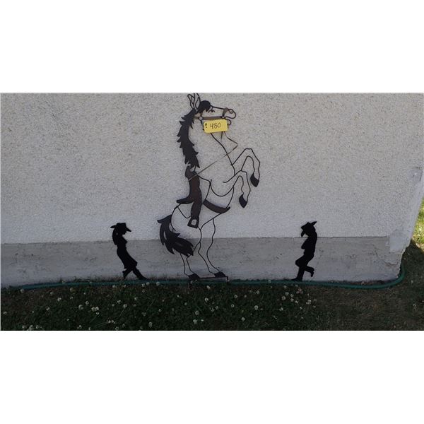 WESTERN SILHOUETTES THREE PIECES