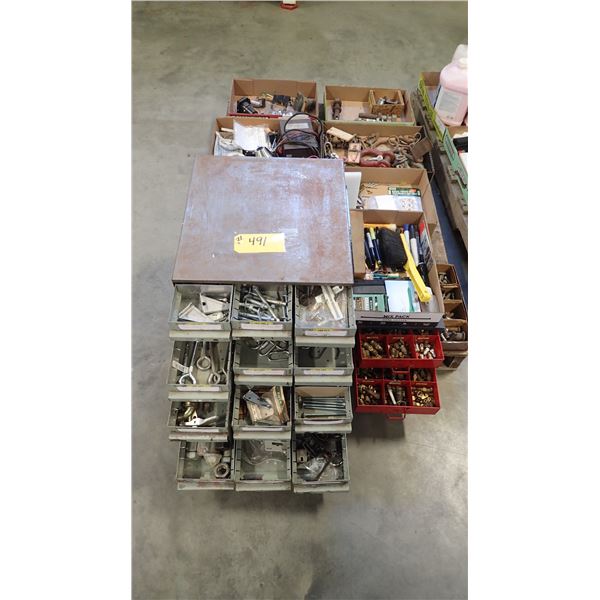 PALLET OF VARIOUS HARDWARE ITEMS