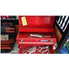 Image 2 : MASTERCRAFT 3-DRAWER TOOLBOX WITH ASSORTED WRENCHES