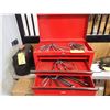 Image 1 : 2-DRAWER TOOLBOX COMPLETE WITH WRENCHES