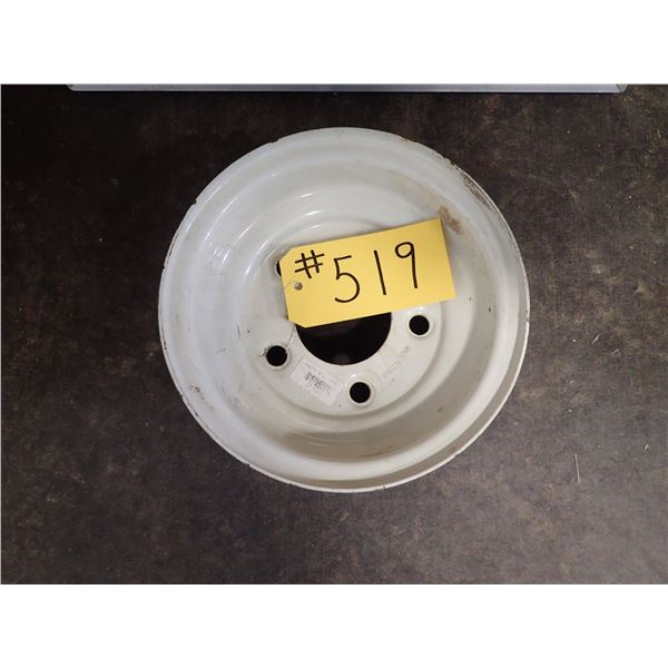 8” X 3 3/4” STEEL WHEEL 4 1/2” BC