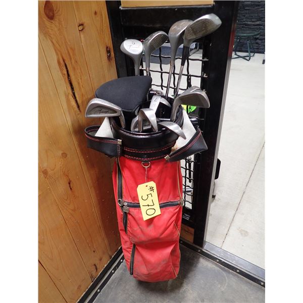 GOLF BAG & CLUBS