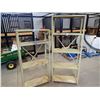 Image 1 : 2 - METAL SHELVING UNITS (1) APPROX 30” WIDE X 61” HIGH X 12” DEEP & (1) APPROX 30” WIDE X 72” HIGH 