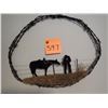 Image 1 : WESTERN BARB WIRE WALL ART