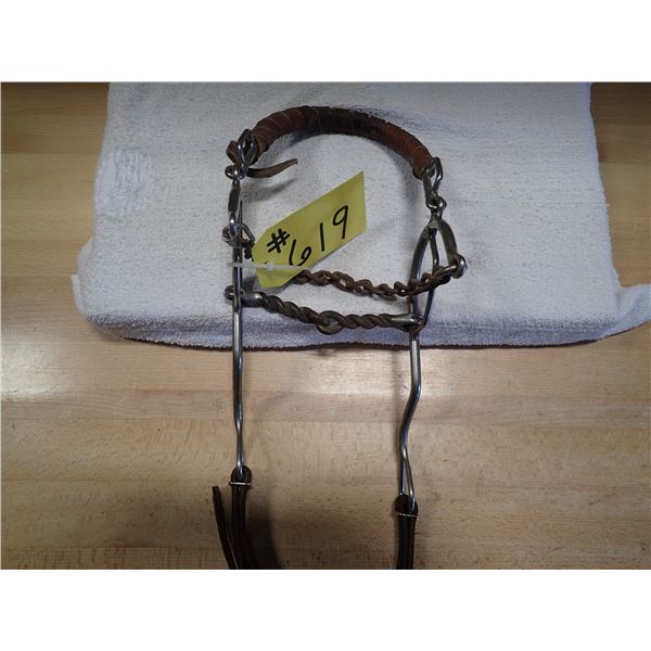 GAG COMBINATION BIT, LONG SHANK, 5" MOUTH PIECE