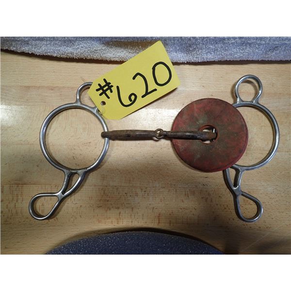 REINSMAN BIT, SLIDING GAG, SHORT SHANK, 5" MOUTH PIECE