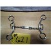 Image 1 : BARREL RACING BIT, SLIDING GAG, SHORT SHANK, 5" MOUTH PIECE