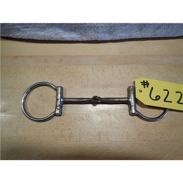 D-RING SNAFFLE BIT, 5" MOUTH PIECE