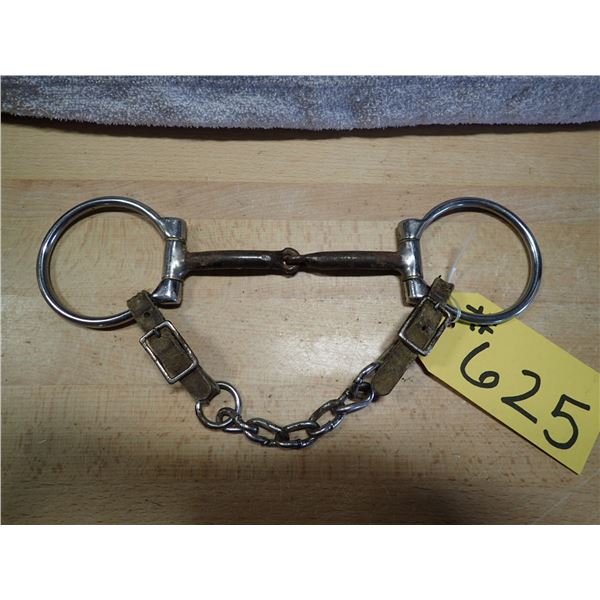 D-RING SNAFFLE BIT, 5" MOUTH PIECE