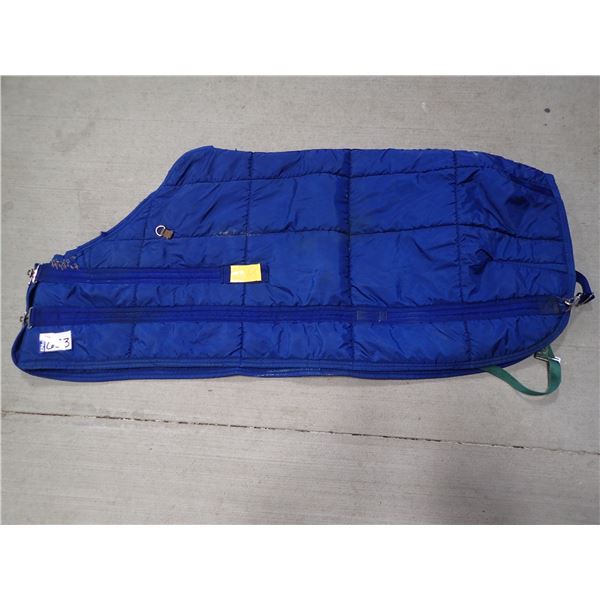 HORSE BLANKET, SIZE 52” (SOME REPAIRS)