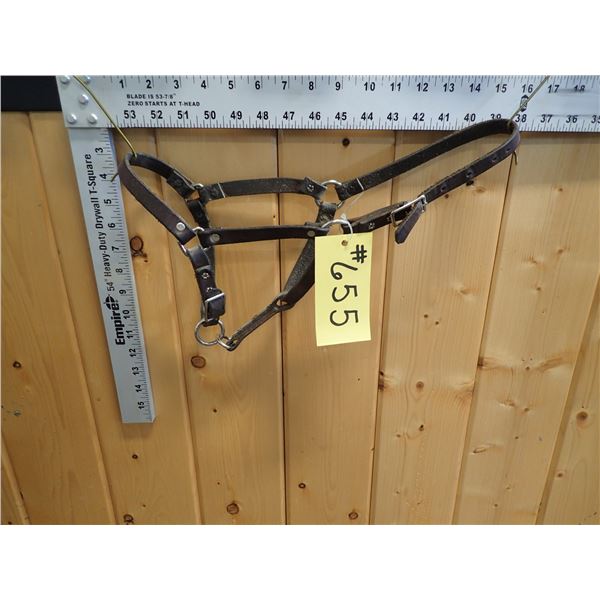 LEATHER HALTER