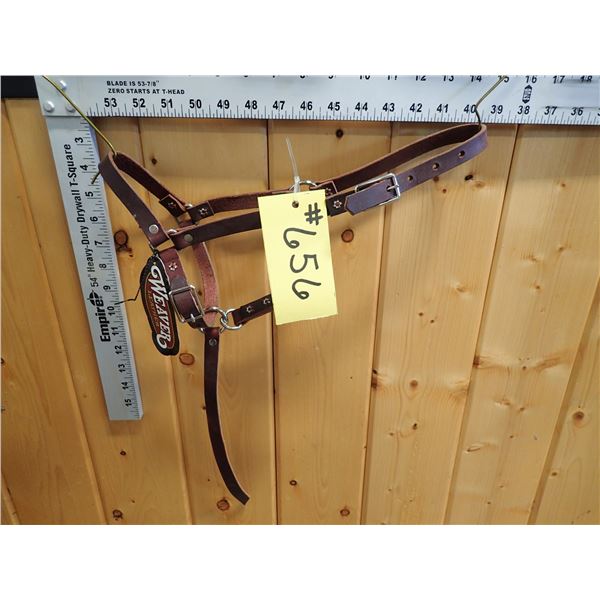 LEATHER HALTER (NEW)