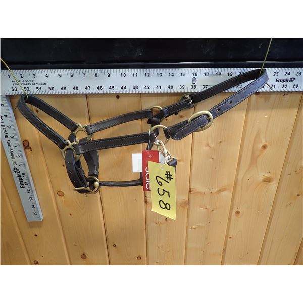 LEATHER HALTER (NEW)