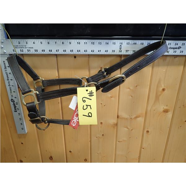 LEATHER HALTER (NEW)
