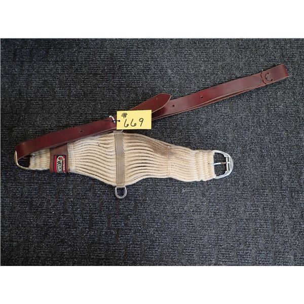 WRANGLER 20X MOHAIR 30” CINCH, NEW LEATHER LATIGO, NEW LEATHER BILLET