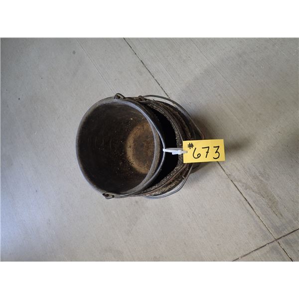4 - BLACK RUBBER BUCKETS