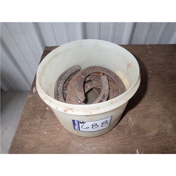 APPROX 11 USED HORSE SHOES