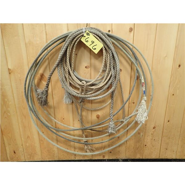 ASSORTED ROPES & LARIAT