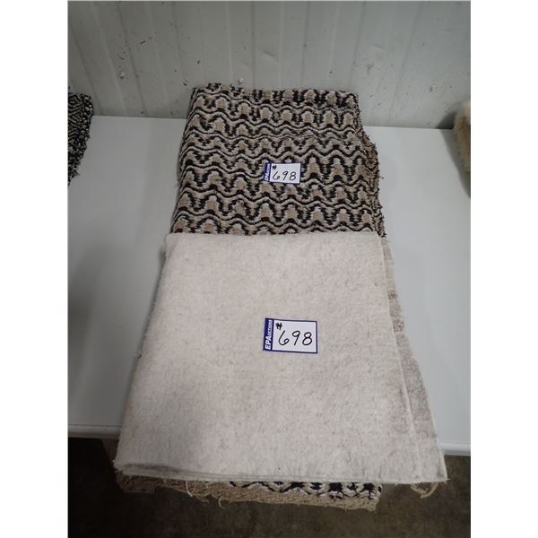 NAVAJO SADDLE BLANKET, FELT PAD