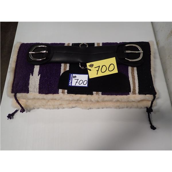 NEW PONY SADDLE PAD, NEW NEOPRENE PONY CINCH