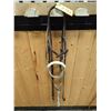 Image 1 : LEATHER HEADSTALL, BARREL RACING REINS, TIE DOWN