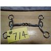Image 1 : BARREL RACING BIT, SLIDING GAG, SHORT SHANK, 5" MOUTH PIECE