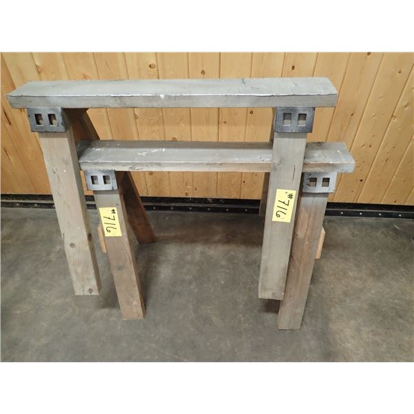 2 - SAWHORSES