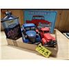 Image 1 : 2 MODEL TRUCKS AND 2 SIGNS