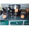 Image 1 : KNIFE SET, COFFEE MAKER & TOASTER