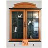 Image 1 : DISPLAY CABINET APPROX. 17” WIDE X 21” HIGH