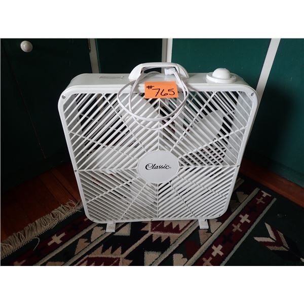 BOX FAN, 3-SPEED