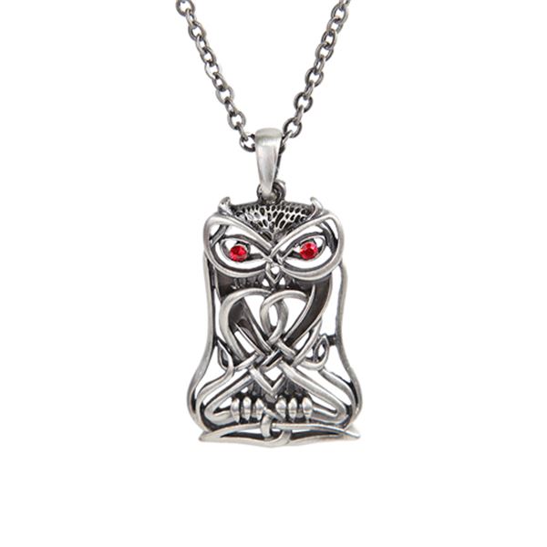 CELTIC OWL NECKLACE