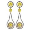 Image 1 : Certified 4.50 Ctw SI2/I1 Treated Fancy Yellow & White