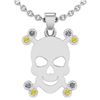 Image 1 : Certified 0.20 Ctw SI2/I1 Treated Fancy Yellow & White