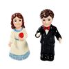 Image 1 : WEDDING COUPLE SALT AND PEPPER SHAKER