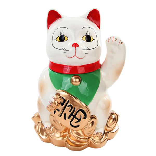 MANKEI NEKO (LUCKY CAT) COOKIE JAR